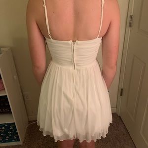 Short formal dress with sequin beading!